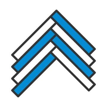 Parquet Icon 스톡 일러스트