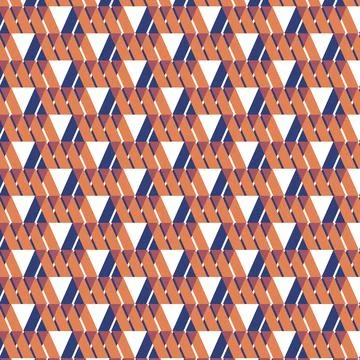 Parquet Pattern Background In Blue Orange Color Illustrazione stock