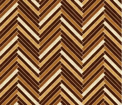 Parquet pattern in dark brown colors Stock Illustration