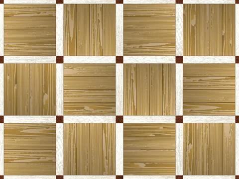 Parquet pattern semless Stock Illustration
