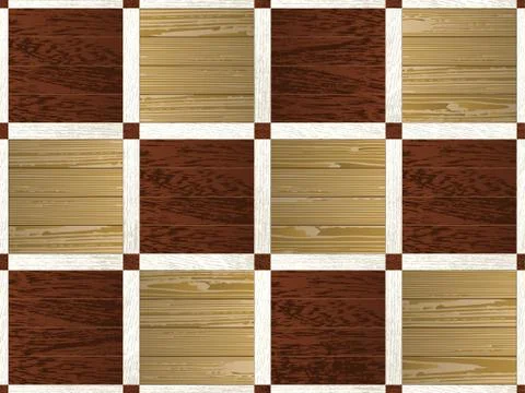 Parquet pattern semless Stock Illustration
