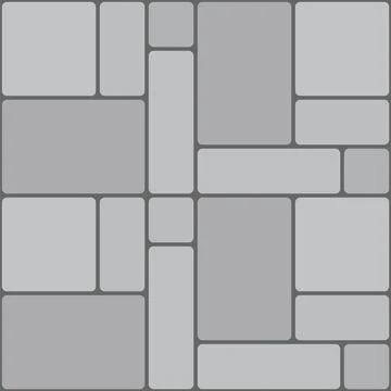 Parquet paving pattern plan, top view Illustrazione stock