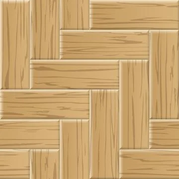 Parquet seamless pattern. Vector wooden parquet background. Illustrazione stock