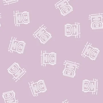 Parquet varnish line seamless pattern Illustrazione stock