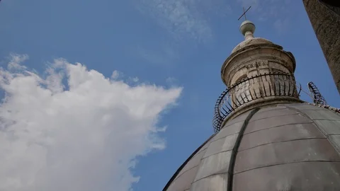 Parrocchia Maria SS. del Monte in Caltagirone, Sicily. 스톡 동영상 98739720