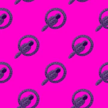 Parrot balloons seamless pattern. Circus balloon background. Illustrazione stock