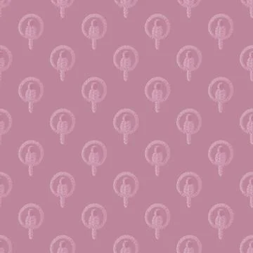 Parrot balloons seamless pattern. Circus balloon background. 스톡 일러스트