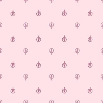 Parrot balloons seamless pattern. Circus balloon background. Stock Illustration