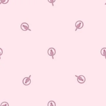 Parrot balloons seamless pattern. Circus balloon background. イラスト素材