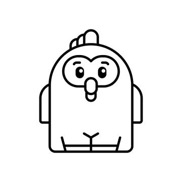 Parrot icon Stock Illustration