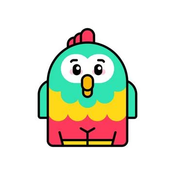 Parrot icon Stock Illustration