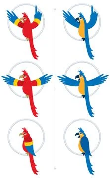 Parrot Stockillustratie