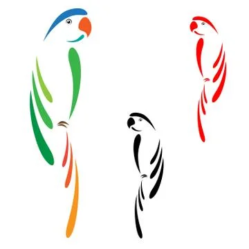 Parrot Illustrazione stock
