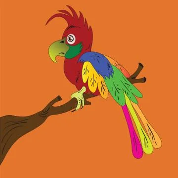 Parrot Stockillustratie