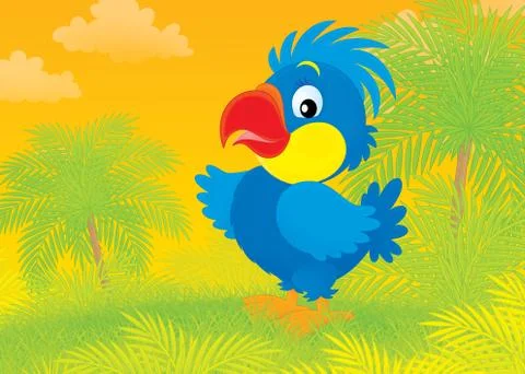 Parrot Stock Illustration