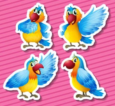 Parrot Stock Illustration