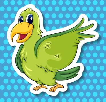 Parrot Stock Illustration