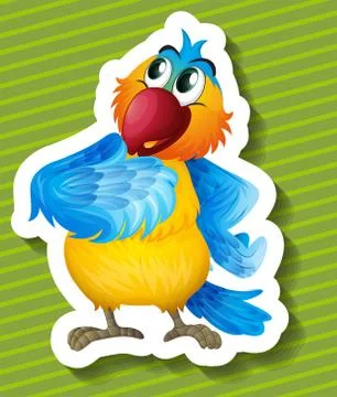 Parrot Stock Illustration