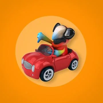 Parrot Stock Illustration