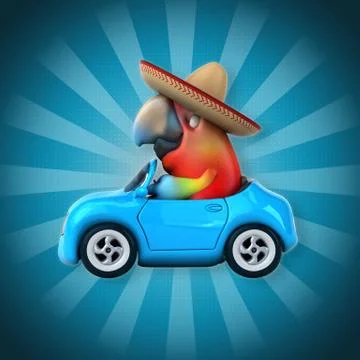 Parrot Stock Illustration