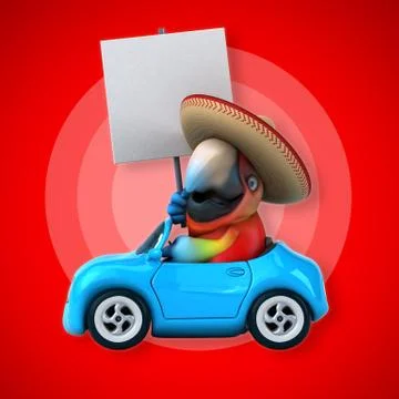 Parrot Stock Illustration