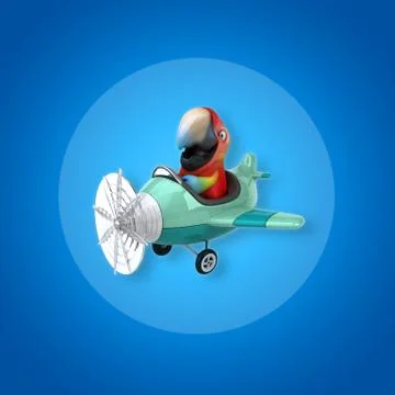 Parrot Stock Illustration