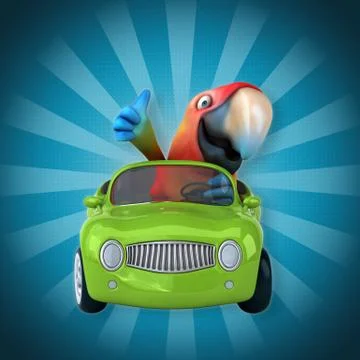 Parrot Stock Illustration