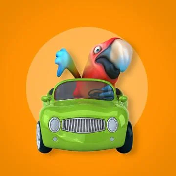 Parrot Stock Illustration