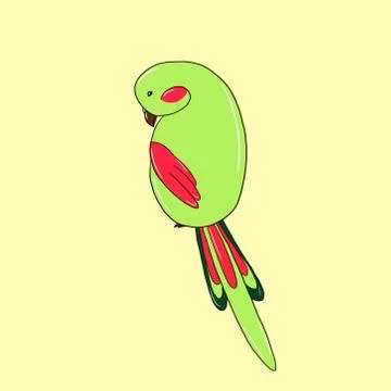 Parrot Stock Illustration