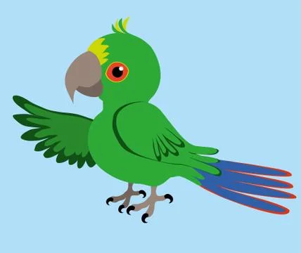 Parrot Stock Illustration