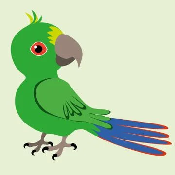 Parrot Stock Illustration
