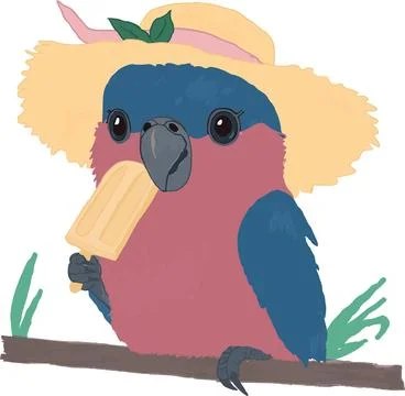 Parrot Illustrazione stock