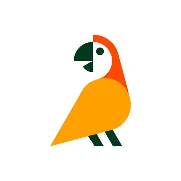 Parrot Logo Stock Illustration