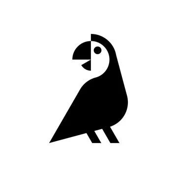Parrot Logo Illustrazione stock