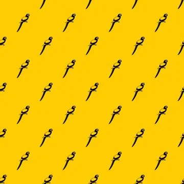 Parrot pattern vector Illustrazione stock