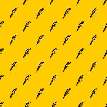 Parrot pattern vector 库存插图
