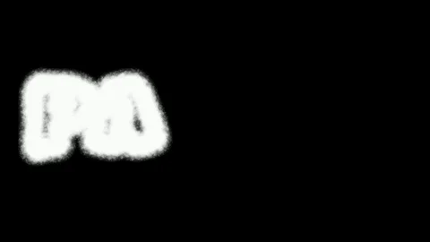 Parrot Text Spraypaint Effect Graffiti Kit Masks Collection Stock Footage 113891458