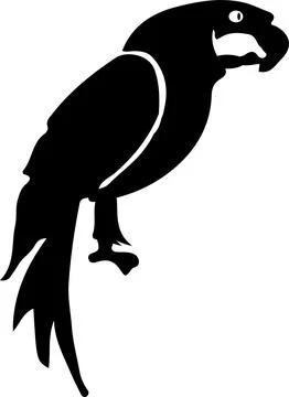 Parrot vector illustration isolated on background 스톡 일러스트