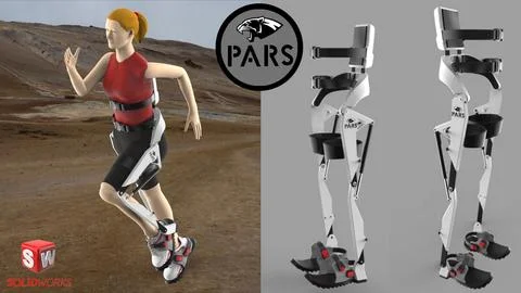 PARS - Personal Adaptive Robotic Suit 3D Model