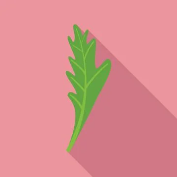 Parsley bunch icon flat vector. Herb leaf Stock Illustration