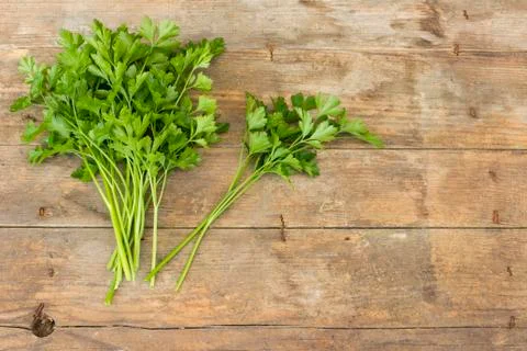 Parsley bunch Stock Photos