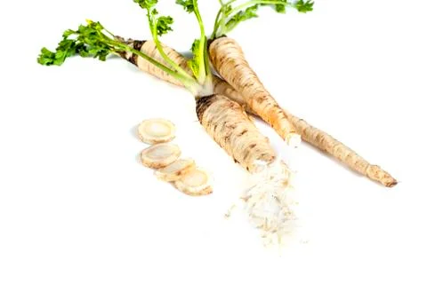 Parsley root Stock Photos