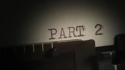 PART 1 to 4. Typing. Section of the book. Stock Footage 10721398