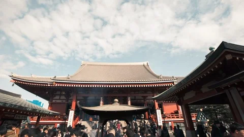 Part 2 Sensoji Temple Stock Footage 98404619