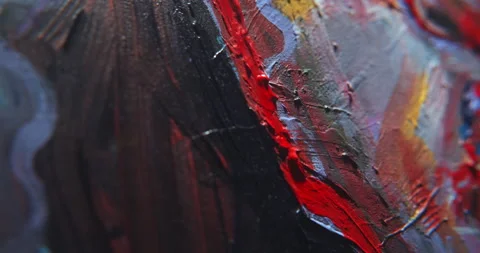 Part of abstract painting Video stock 148646750