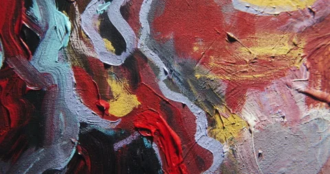 Part of abstract painting Stock Footage 148746800