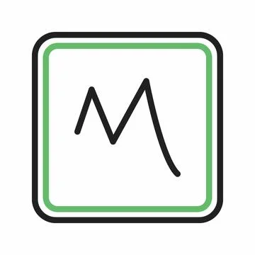 Part Alternation Mark icon vector image. Stock Illustration