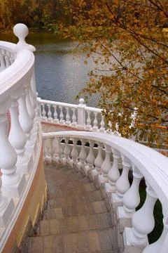 Part of architectural complex Stock Photos