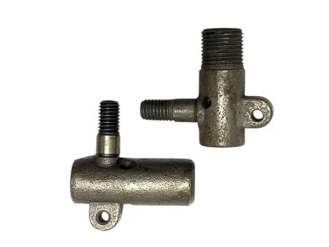 Part Blade block bottom connection for sewing machine industrial Stock Photos