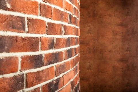Part of brick wall. Backdrop, backgound concept Stock Photos